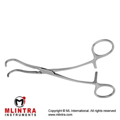 Cooley-Derra Atrauma Anastomosis Clamp Stainless Steel, 17.5 cm - 7"